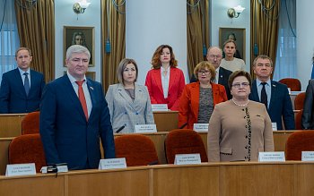 Заседание Законодательного Собрания Оренбургской области